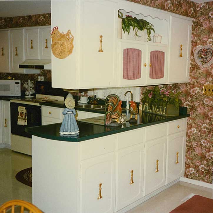 a refurbished kitchen